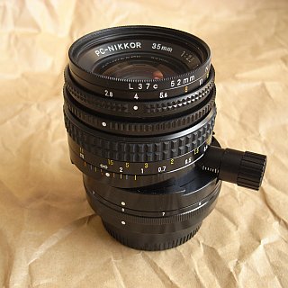 撮影機材紹介(12) PC-Nikkor 35mm F2.8: はる日記