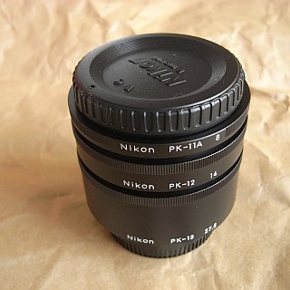 撮影機材紹介(11) Nikon PK-11A/PK-12/PK-13: はる日記